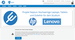 Desktop Screenshot of neptun.studentenrabatt.ch